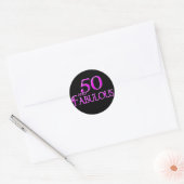 50と素晴らしい ラウンドシール (封筒)