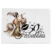 50と素晴らしい ラージペーパーバッグ (裏面)