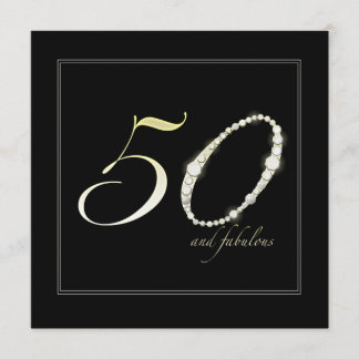 50と素晴らしい 招待状