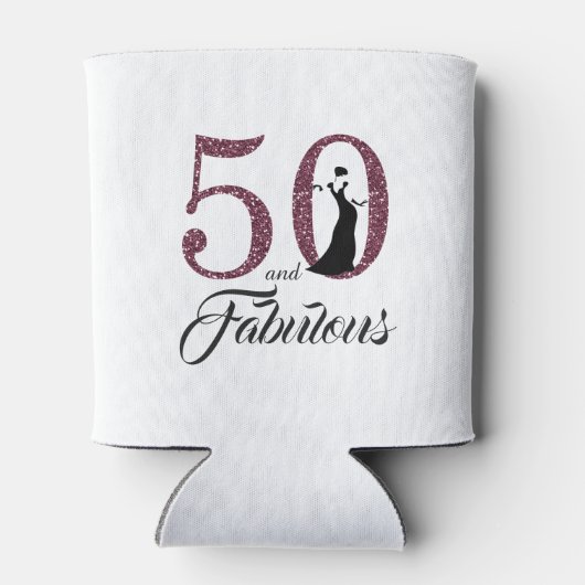 50と素晴らしい |第50誕生日ギフトクーラーボックス 缶クーラー (裏面)