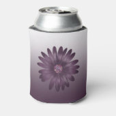 50と素晴らしい、紫のデイジー、グリッター 缶クーラー (缶裏面)