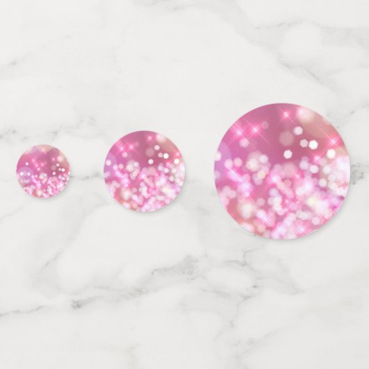 50と素晴らしい、50誕生日ピンクグラマー コンフェッティ (裏面)