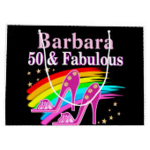 50と素晴らしいDIVA ラージペーパーバッグ (裏面)