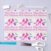 50と素晴らしいDIVA 薄葉紙 (クラフト)