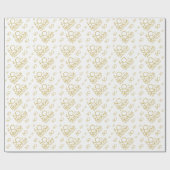 50と素晴らモダンしい50誕生日 ラッピングペーパー (フラット)