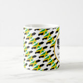 50と絶対に素晴らしいジャマイカお祝い コーヒーマグカップ (中央)