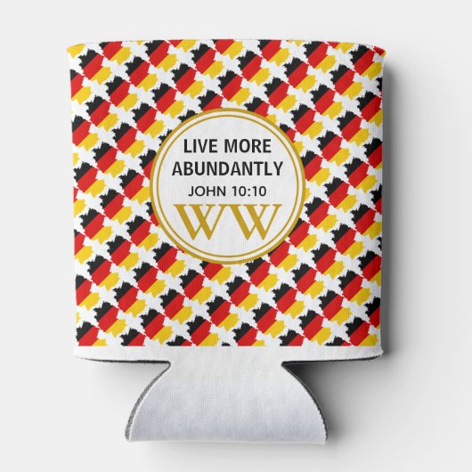 50と絶対に素晴らしいドイツモノグラム 缶クーラー (裏面)