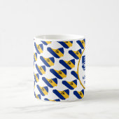 50と絶対に素晴らしいバルバドスお祝い コーヒーマグカップ (中央)