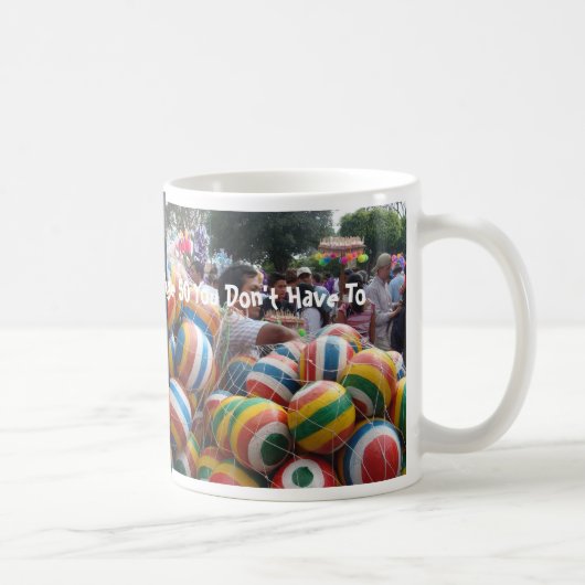 50によって育たなかったら、なりません コーヒーマグカップ (右)