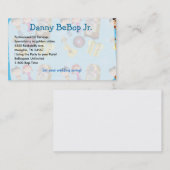 50のおもしろいソックホップ 名刺 (正面/裏面)