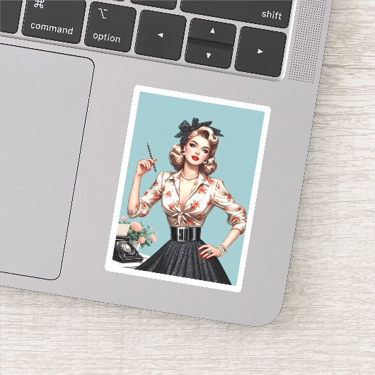 50のグラマー女性ファッション、50のスカートの贈り物 シール (詳細)