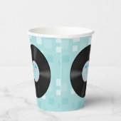 50のスタイルLPレコード 紙コップ (右)