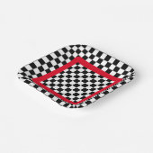 50のディナーディナー ペーパープレート (傾斜あり)