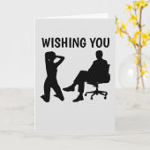 50のハッピーバースデー!気難しいグリーティングカード カード (黄色い花)