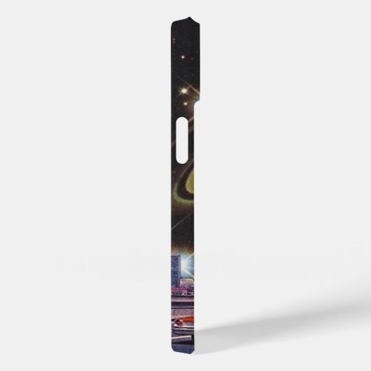 50のレトロ電話ケース Case-Mate iPhoneケース (裏面 / 右)