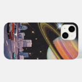 50のレトロ電話ケース Case-Mate iPhoneケース (裏面 (横))