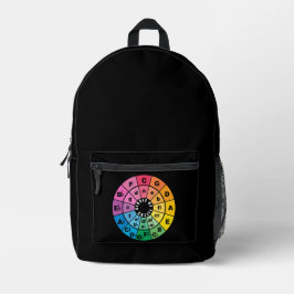 50の円 プリントバックパック