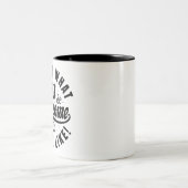 50の外観(黒} ツートーンマグカップ (中央)
