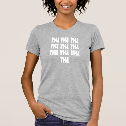50の検数の印によってインスパイア第50誕生日のティー Tシャツ (正面)