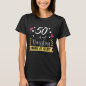 50の煌めく誕生日 Tシャツ (正面)