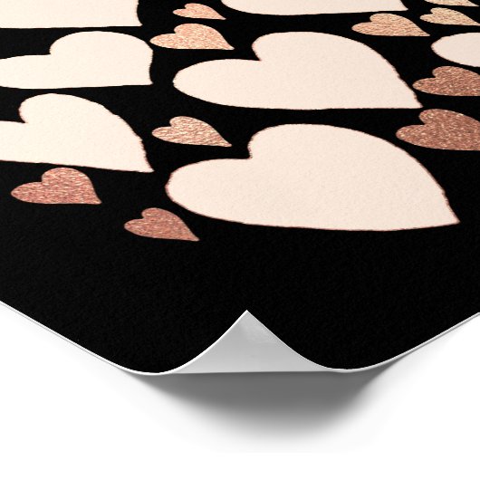 50の理由あなたへの贈り物を愛する – 50誕生日 ポスター (角)