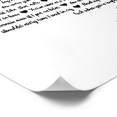 50の理由を愛する誕生日ギフトお母さん姉妹 ポスター (角)