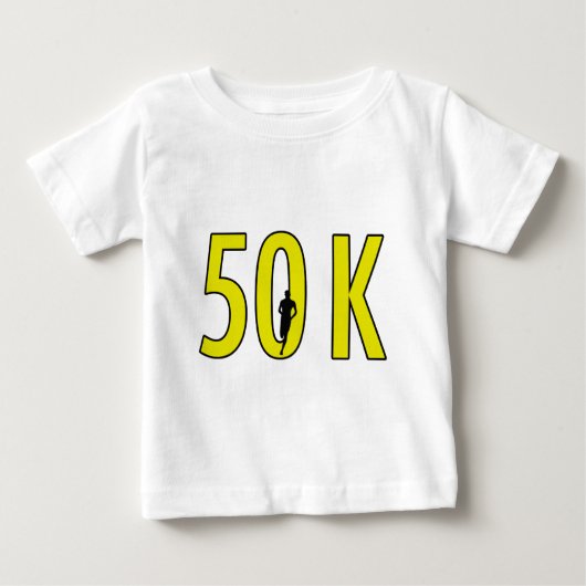 50のKの操業 ベビーTシャツ (正面)