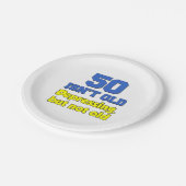 50は古くはない、憂鬱だが古くはない ペーパープレート (アングル)