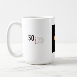 50は新しい30です コーヒーマグカップ