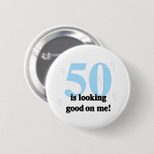 50は私でよく見ています 缶バッジ (正面&裏面)