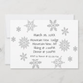 50は素晴らしい50番目の誕生日写真招待状 招待状 (裏面)