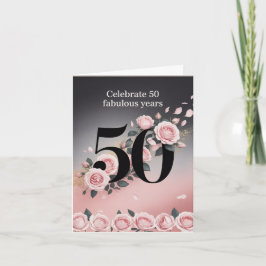 50を回す：笑わされる誕生日・メッセージ 招待状