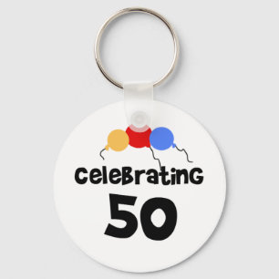 50を祝うこと キーホルダー