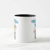 50を祝う熱帯飲み物 マグカップ (中央)