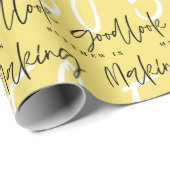 50を良い誕生日ギフトラップに見せる ラッピングペーパー (ロールコーナー)