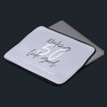 50を良く見せる金ゴールド誕生祝い ラップトップスリーブ<br><div class="desc">50歳祝のスタイルとシックな50歳のバースデーエレガントデザイン。スクリプトモダン文字とグラフィックを含むはっきりしたデザイン。色をに変更しカスタマイズます。コレクションの一部。</div>