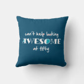 50を見救済てい素晴らしけない クッション (裏面)