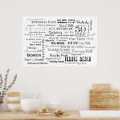 50アメリカズ最高のゴルコースポスター ポスター (キッチン)