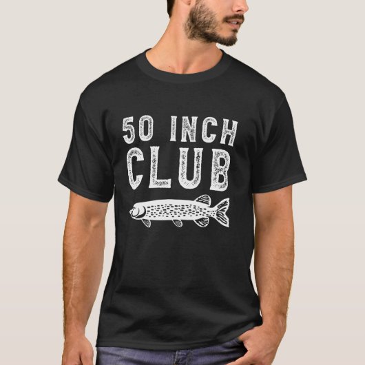 50インチクラブパイクフィッシング Tシャツ (正面)