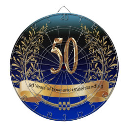 50エレガント周年結婚記念品 ダーツボード