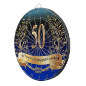 50エレガント周年結婚記念品 ダーツボード (正面右)