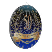 50エレガント周年結婚記念品 ダーツボード (正面左)