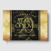 50エレガント周年記念結婚金 ゲストブック (正面)