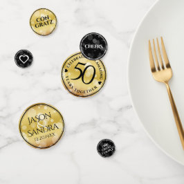 50エレガント周年記念結婚金 コンフェッティ