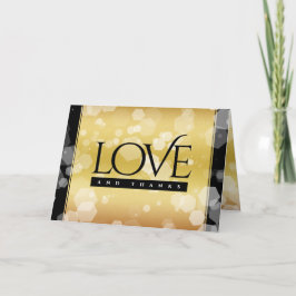 50エレガント周年記念結婚金 サンキューカード