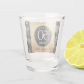 50エレガント周年記念結婚金 ショットグラス (裏面)