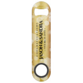 50エレガント周年記念結婚金 スピード栓抜き (正面)