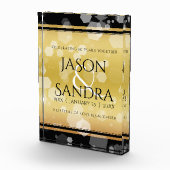 50エレガント周年記念結婚金 フォトブロック (右)