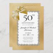 50エレガント周年記念 招待状 (正面/裏面)