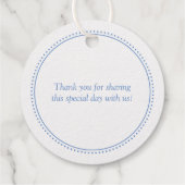 50エレガント年結婚記念 フェイバータグ (裏面)